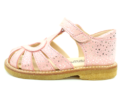 Angulus sandal coral glitter with heart